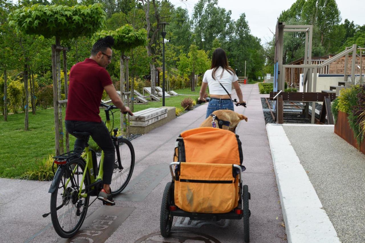 Borgo Stazione Bike Inn Valeggio sul Mincio Bagian luar foto